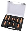 Westward 2YMZ1 Mounted Point Kit, 10 Pc, 1/4 In Spindle