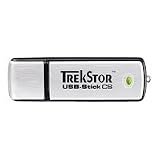 TrekStor 50316 4GB USB-Stick CS Flash Memory (Aluminum Silver)