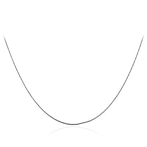 sterling silver 16 inch round snake chain