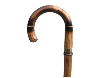 Chestnut Crook, Bamboo Shaft, Cane