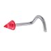 Red Glitter Cone Nose Ring