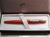 Cross Orange Red Paul Smith Sterling Fountain Pen Fine Nib