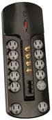Coleman Cable 049278806 12 Outlet Home Theater Surge Protector