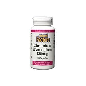 Natural Factors Chromium & Vanadium