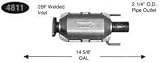 Catco 4811 Direct Fit Converter