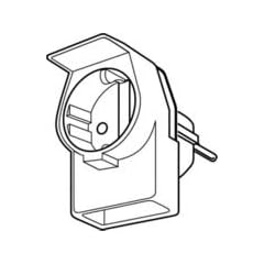 Rademacher 3742 Kombi-Duplex-Stecker Ws