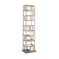 George Kovacs Bronze Tower Floor Lamp by Kovacs