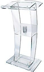 C Style Acrylic Lectern or Podium