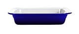 Le Creuset Stoneware 10-1/2-by-13-1/4-Inch Deep Dish Baker, Cobalt Blue
