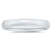 4 mm Milgrain Edge Comfort-Fit Women's Wedding Band in Platinum