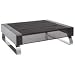 Rolodex Corporation ROL82411 Small Mntr. Stand- Mesh Metal- w-Cord Orgnrz-Hub Cmptbl.- BK-SR
