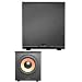 Acoustech H-100 Cinema Series 500-Watt Front-Firing Subwoofer, High-Gloss Black