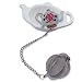 Kitchen & Housewares : Teaball with Tea Bag Holder - Rose Design