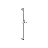IMAGE OF Rohl U.5540APC 23-5/8-Inch Center To Center Length Perrin and Rowe Sliding Rail with Holder in Polished Chrome