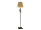 New Bronzed Bird-On-Branch Floor Lamp 150w Max Polyresin Rnr Square Shade Brn Cor 13 X 13 X 64 New Bronzed Bird-On-Branch Floor Lamp 150w Max Polyresin Rnr Square Shade Brn Cor 13 X 13 X 64
