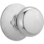 Schlage F10PLY625 Plymouth Passage Knob, Bright Chrome