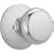 Schlage F10PLY625 Plymouth Passage Knob, Bright Chrome