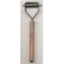 Mars Stainless Steel 10-Blade Coat King Pet Stripper with Wooden Handle, Medium/Coarse