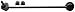 ACDelco Advantage 46G0362A Front Driver Side Suspension Stabilizer Bar Link Kit with Link, Boots, and Nuts