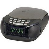 Emerson Dual Alarm Clk Radio Amfm Cd Player