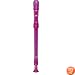 LMI 2-Piece Soprano Recorder, Transparent Purple