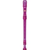 LMI 2-Piece Soprano Recorder, Transparent Purple