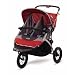InStep Suburban Safari Double Jogging Stroller (red/grey)