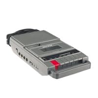 AmpliVox SL1039 - Portable Four-Station Listening Center Audio Cassette Recorder