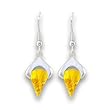 Womens Laser Cut Earrings