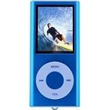 Impecca MP2040 4GB MP3 and MP4 Portable Audio and Video Media Player - Blue