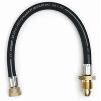 CARAVAN MOTORHOME BUTANE 450mm PIGTAIL GAS HOSE CONNECTOR