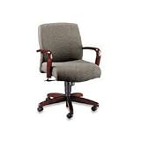 2980 Series Mid Back Swivel/Tilt Chair, Henna Cherry/Burgundy Olefin Fabric (HON2982JAB62)