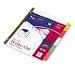 Avery® Big Tab Write-On Dividers with Erasable Laminated Tabs