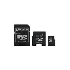 Kingston microSDHC 16GB Speicherkarte mit Adapter