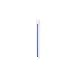 Qosina 18045 Polyurethane Precision Swab with Blue Polypropylene Handle, 0.15" Head Diameter, 2-21/32" Length (Pack of 25)