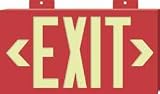 NMC Sgl Fc W/mnt Brckt Red Globrite Exit