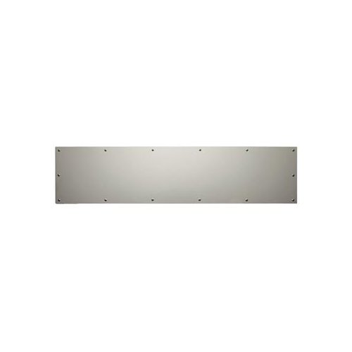 Baldwin 2000 0834 8 Inch x 34 Inch Solid Brass Kick Plate Satin Nickel