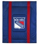 New York Rangers Sideline Queen Comforter