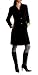 Apparel : Kenneth Cole Reaction Women's Plush Wool Single Breasted Coat With Curve Seam Detail And Waist Band Detail