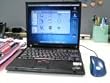 IBM THINKPAD T40 NOTEBOOK, Intel Pentium M 15 GHz, 1 GB RAM, 60 GB HD, CD-RW / DVD-ROM combo, 14.1 in TFT active matrix, WIN XP