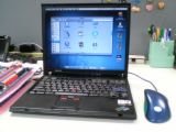IBM THINKPAD T40 NOTEBOOK, Intel Pentium M 15 GHz, 1 GB RAM, 60 GB HD, CD-RW / DVD-ROM combo, 14.1 in TFT active matrix, WIN XP