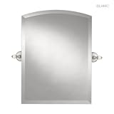 Alexandria 18 x 24 Arched Bathroom Vanity Tilt Mirror
