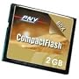 PNY PCF02GRF3 2GB CompactFlash Memory Card