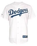 Hiroki Kuroda #18 Dodgers Adult Home Replica Jersey (XLarge)