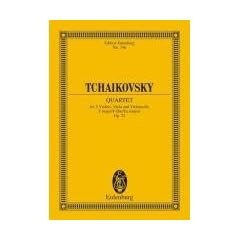Streichquartett Nr. 2 F-Dur: op. 22. CW 91. Streichquartett. Studienpartitur. (Eulenburg Studienpartituren)