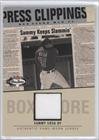 2003 Fleer Box Score Press Clippings Game Jersey #SS - Sammy Sosa