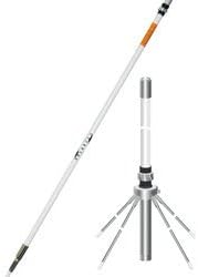 Solarcon 17 Feet Omni-Directional Fiberglass Base Station Antenna A-99&Ground Plane Kit