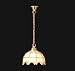 Dollhouse Miniature Tiffany Hanging Lamp #YL5004