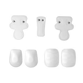 Buy McDavid McLite Youth Seven Piece Snap-In Pad Set - WHITE Youth