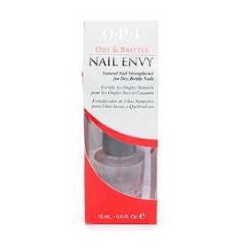 OPI Nail Envy Natural Nail Strengthener, Dry & Brittle 0.5 fl oz (15 ml)
